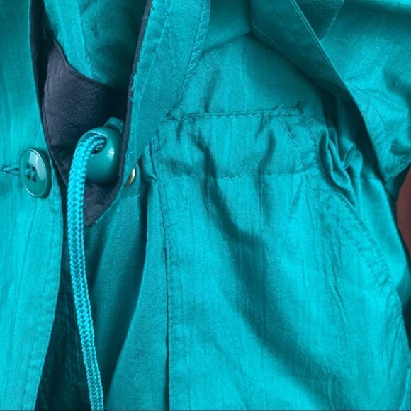 Forecaster of Boston teal long line windbreaker - Picture 5 of 9